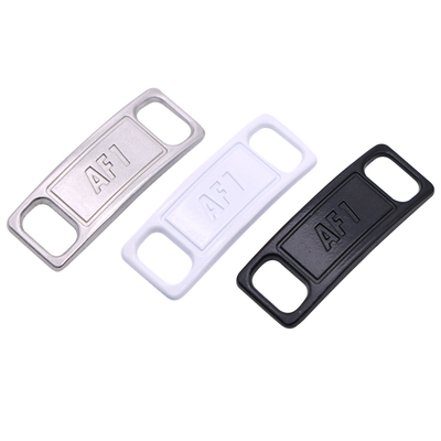 鞋带扣2件af1银色金属片原装