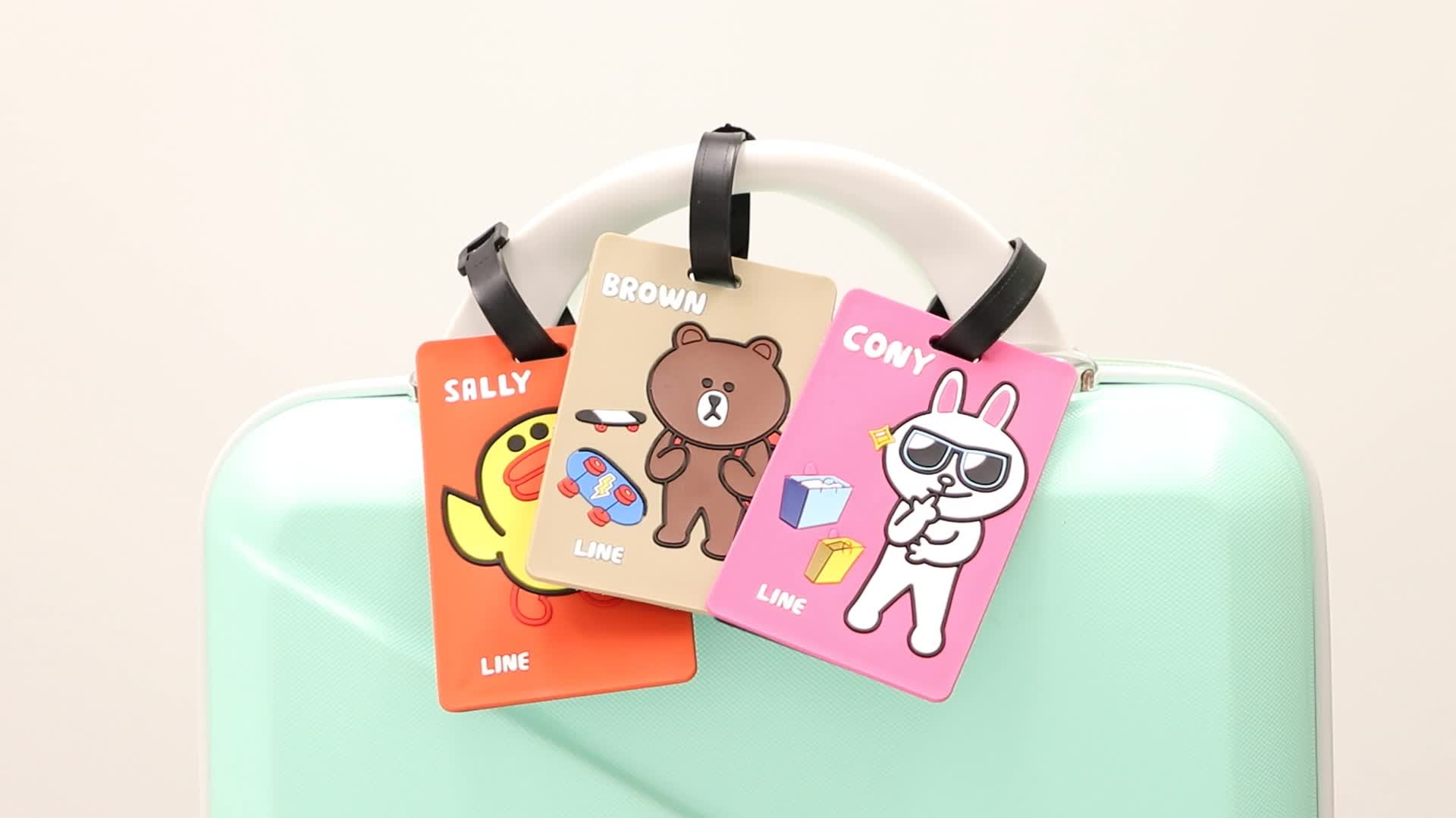 Promotional Personalized Design Pvc/ Silicone/ Rubber Luggage Tag Maker - Buy High Quality Cheap ...