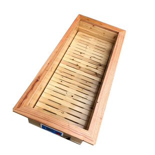 大号电烤火箱家用实木取暖器湖南怀化电火桶火盆烤火桶长方形暖脚