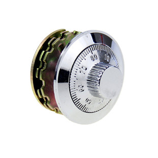 文件柜铁皮柜密码锁保险柜机械手动老式防盗锁具锁芯配件三片通用