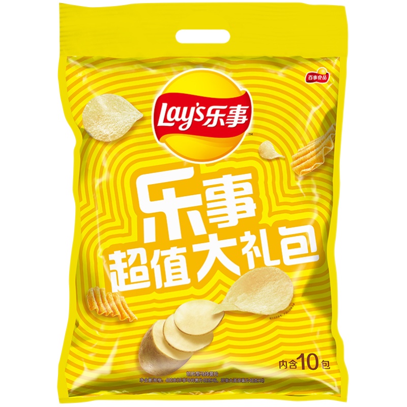 【乐事礼包】乐事多口味400g休闲礼包