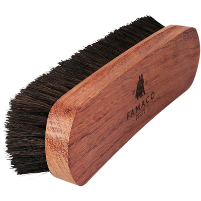 famaco花梨木除尘清洁镜面马毛刷