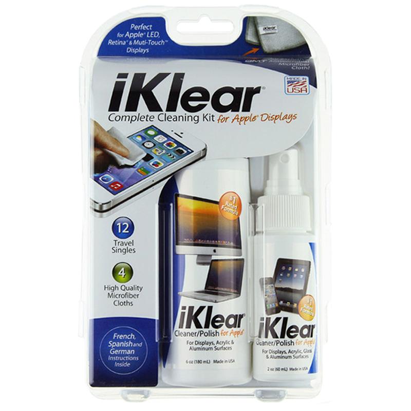 美国iKlear iK-26K苹果Macbook pro屏幕清洗套装笔记本电脑清洁套装单反相机清洁剂显示器除灰层清洁液晶电视