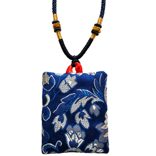 锦缎方形符袋福袋子平安符护身符袋定制包花朵孕妇婴儿收纳女保护