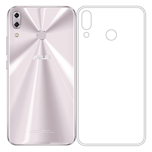 适用于华硕新版ZenFone 5水晶透明壳防震ASUS包边壳高清手机套硅胶套机盖外壳
