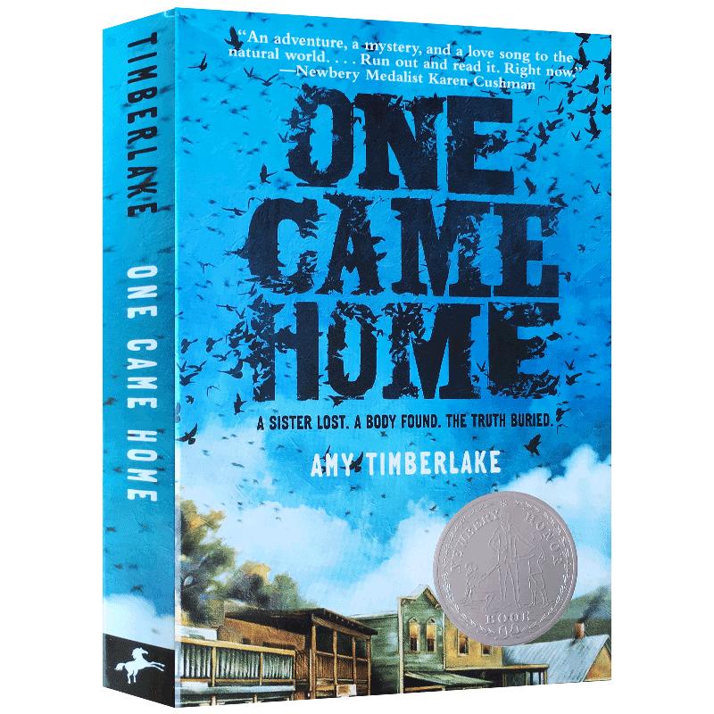 纽伯瑞银奖寻找阿加莎回家英文原版10-12岁儿童文学书籍One Came Home青少年课外读物寻找亲情的冒险之旅文学阅读进口正版小说