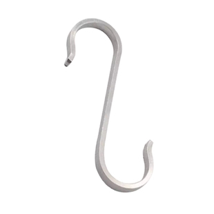 304不锈钢s型挂钩 柜门s钩壁挂浴室厨房S形挂钩门后s勾免钉小钩子