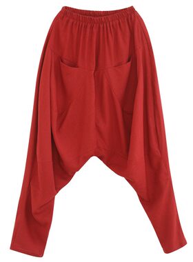 太子吊裆中国风飞鼠罗卜哈伦亚麻