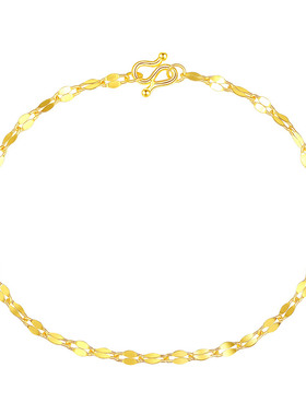 潮宏基珠宝计价工费黄金手链