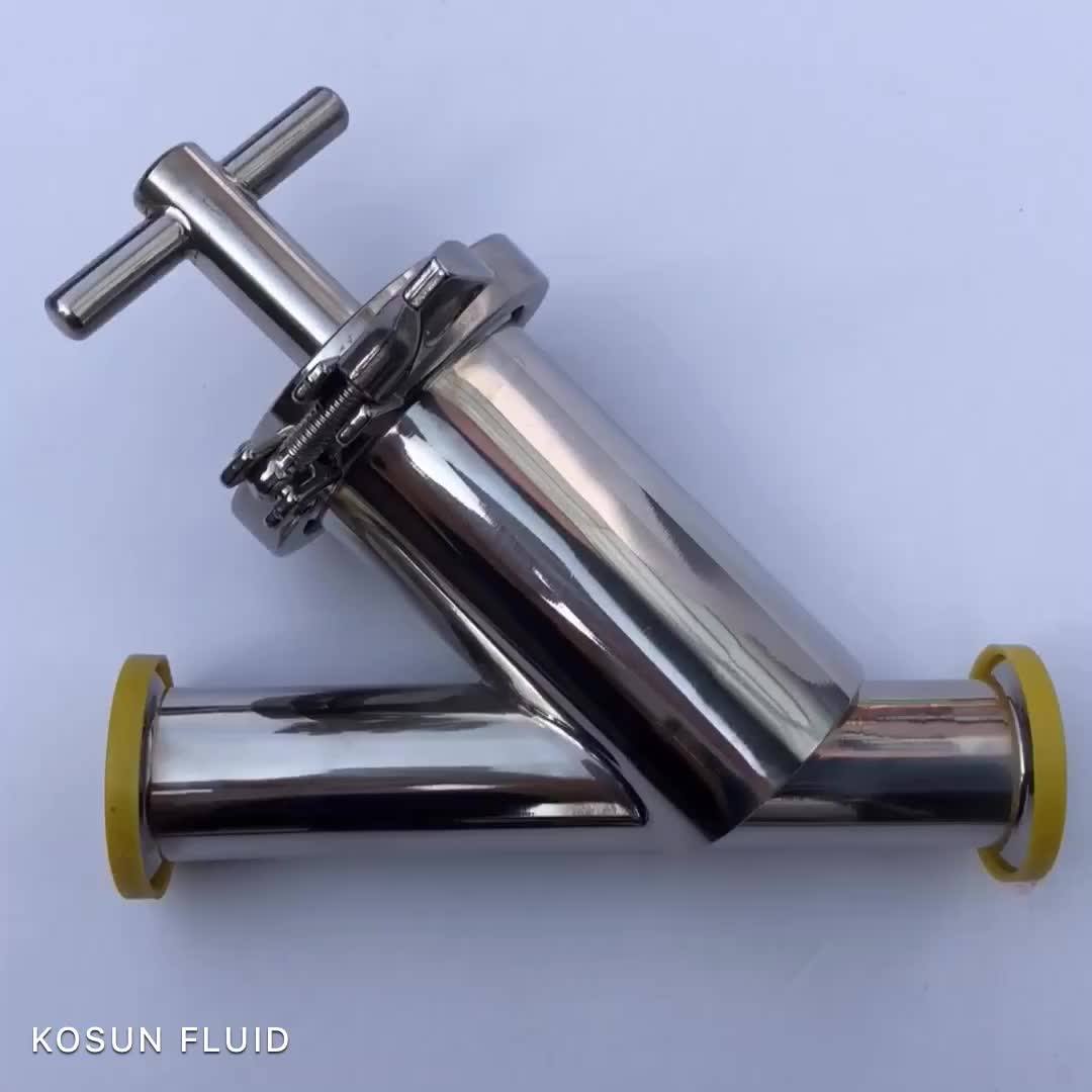 304 Stainless Steel Sanitary Y Type Strainer Buy Y Type Strainer