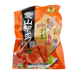 正宗山东临沂沂蒙山特产 孙武宴蒙山驴肉五香味200g 熟食开袋即食