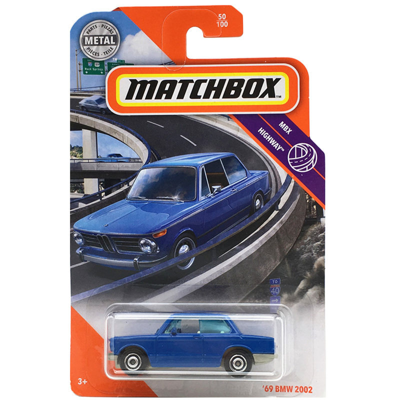 MATCHBOX火柴盒城市小汽车合金模型玩具男生轿车儿童警车跑车20B