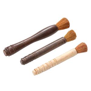 康韵 黑檀木养壶笔 功夫茶具茶道配件 茶刷茶笔茶盘配件