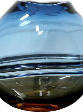 北欧轻奢渐变小清新餐桌简欧玻璃