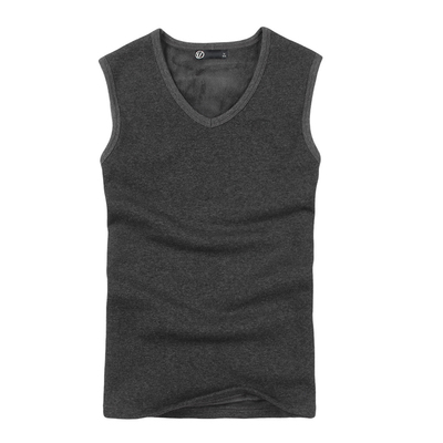 加绒加厚青年贴身冬季保暖背心