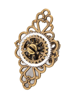 蒸汽朋克饰品洛丽塔齿轮戒指