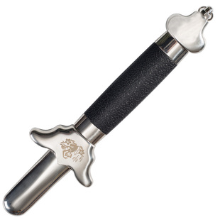 杨氏不锈钢伸缩剑 表演剑 收缩武术剑 老年晨练折叠剑男 未开刃