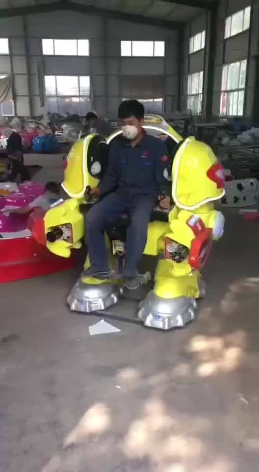 2018 Newest Shopping Mall Walking Robot Rides For Sale Kids Ride On