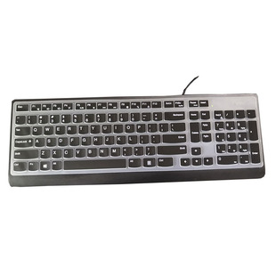 联想(Lenovo)天逸510 Pro台式机电脑键盘保护贴膜IdeaCentre 天逸510S按键防尘套凹凸垫罩透明彩色键位膜配件