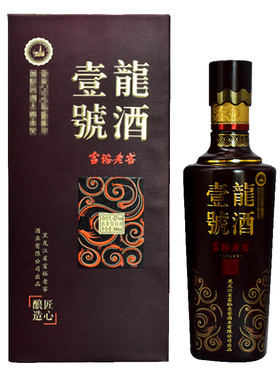 1号富裕老窖4瓶浓香型白酒