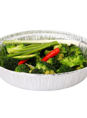 锡纸盒圆形锡纸碗煲仔饭花甲份