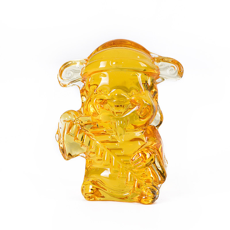 福禄寿喜新居吉祥物小摆件黄水晶