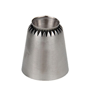 MRF罗密亚花嘴曲奇饼干挤奶油蛋糕空心不锈钢裱花嘴奶油嘴