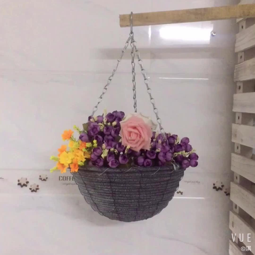 New Craft Woven Bamboo Leaf Corn Leaf Banana Leaf Hanging Baskets