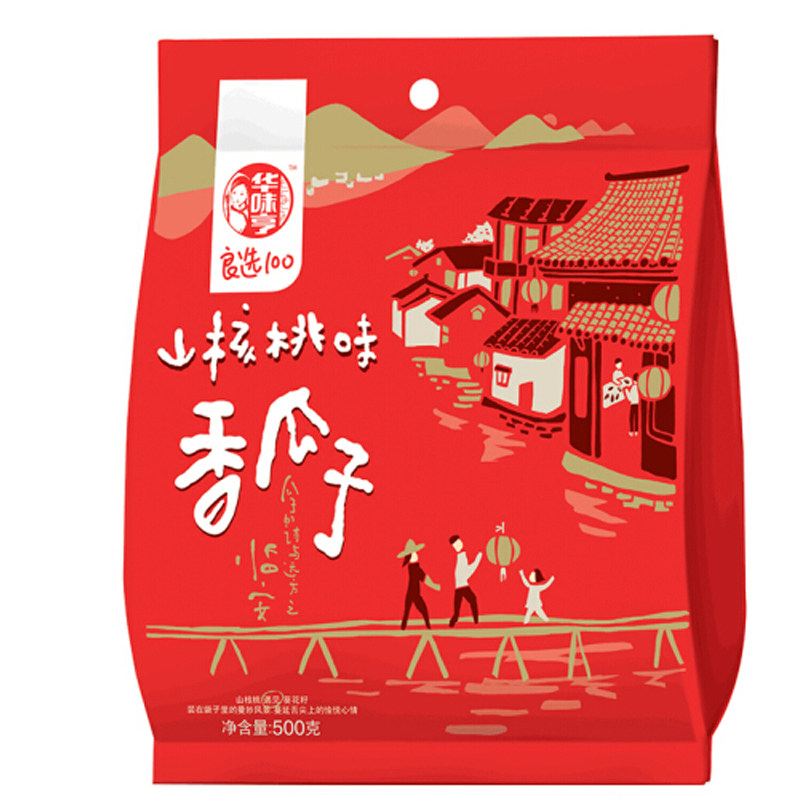 华味亨山核桃味香瓜子办公室零食