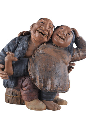 电视柜夫妻结婚中式风石湾陶瓷