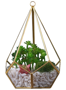 欧式风玻璃罩酒店陈列客厅摆件