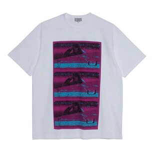 CAV EMPT 19FW TEE C.E超火日系复古蒸汽波迷幻男女情侣CE短袖T恤