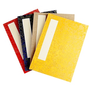 大山皮纸 加厚手工宣纸空白册页小楷书法装裱折页中号生宣宜书宜画心经写意花鸟山水仿古写生本国展创作纸