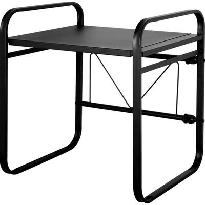 微波炉黑色储物厨房用品可伸缩