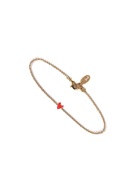 爱心手链titlee马卡龙珐琅彩