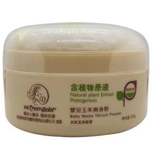 hkmamibaby夏季吸汗玉米爽身粉
