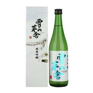日本清酒原装进口日式清酒雪之茅舍纯米吟酿清酒720ml