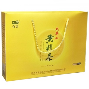 养生茶 九华山特产黄精片烤香型地藏黄精茶320克礼盒装 包邮