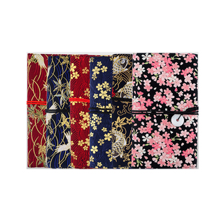 国风刷包樱花鱼跃锦鲤化妆刷收纳包13孔大容量便携空包无刷中国风