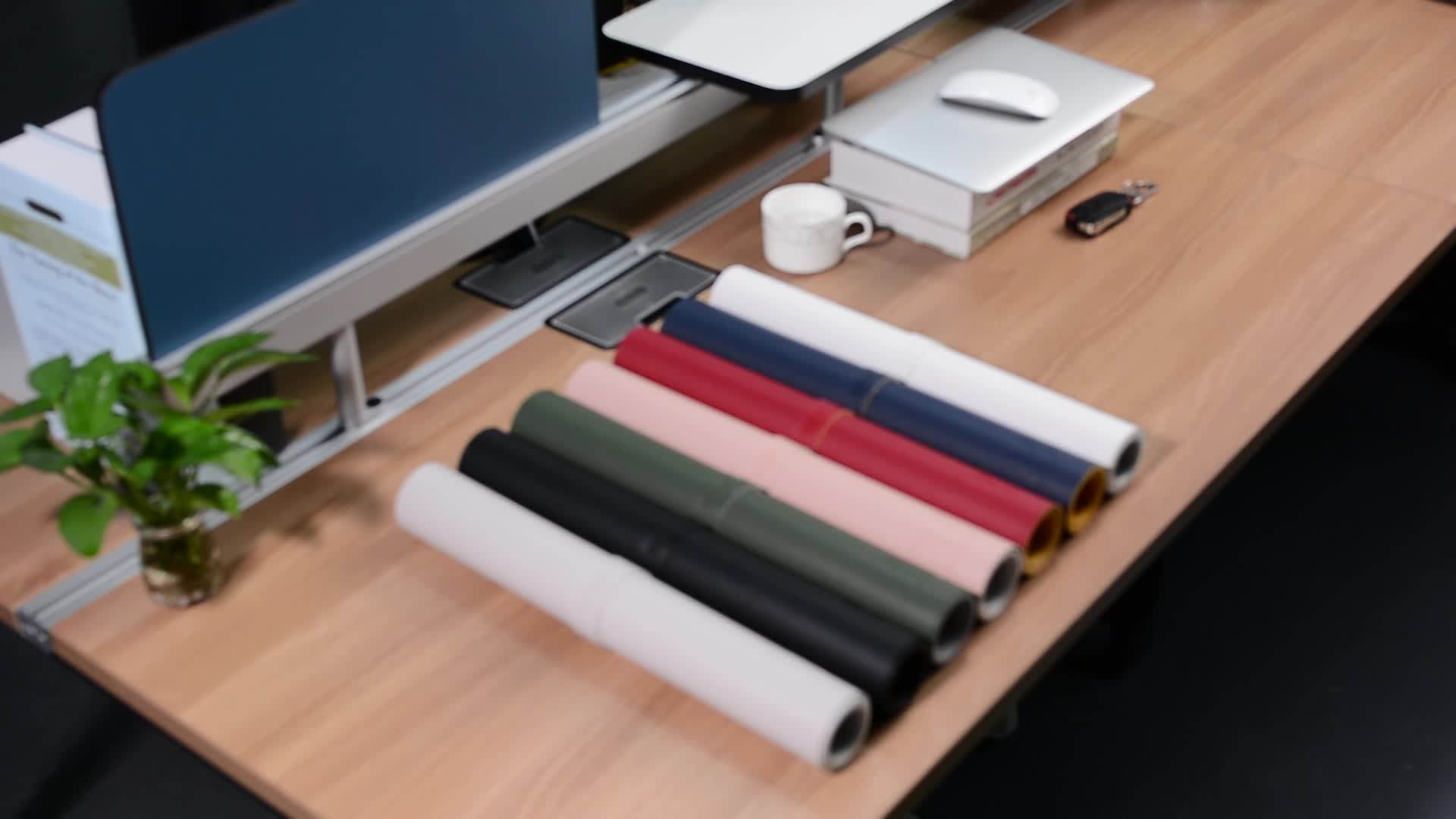 Bubm Oem Custom Office Tablet Mat Waterproof Computer Desk Pad Pu