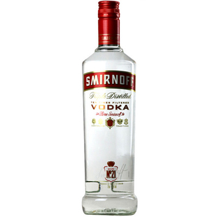 英国原装进口 洋酒SMIRNOFF Vodka 斯米诺红皇冠伏特加750ml正品