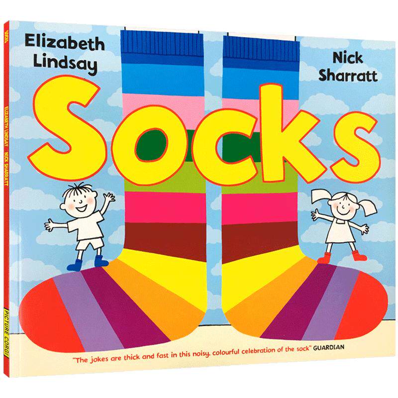 英文原版进口socks袜子nick Sharratt代表作 3 6岁幼儿英语启蒙认知趣味绘本亲子互动阅读早教书锻炼培养孩子想象力平装大开本正版 图片价格品牌报价 好货剧速递
