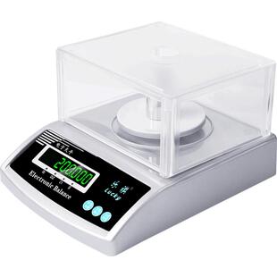 乐祺 电子天平0.1g/0.01g/0.001g精准天平秤高精密珠宝黄金秤克称