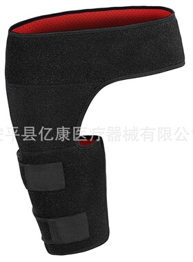 厂家伤肌防腹股沟厂家保护器关节运动拉护臀护大护具带护腿肉腿透