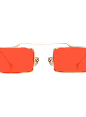 吉高特时尚风金属小方框太阳镜