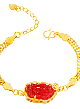 时尚越南沙金玉貔貅手