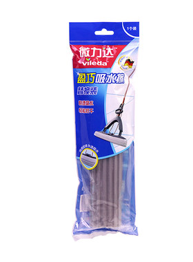 包邮微力达胶棉拖把盈海绵拖把