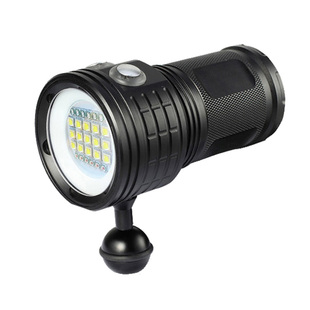 潜水专用手电筒水下深海led摄影补光灯超亮充电照明夜潜防水5000