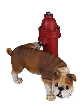 创意英国斗牛犬趣味摆件装饰品