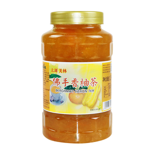 太湖美林佛手香柚雪梨茶酱玫瑰菊花茉莉桂花花酿1.2kg美林花果茶